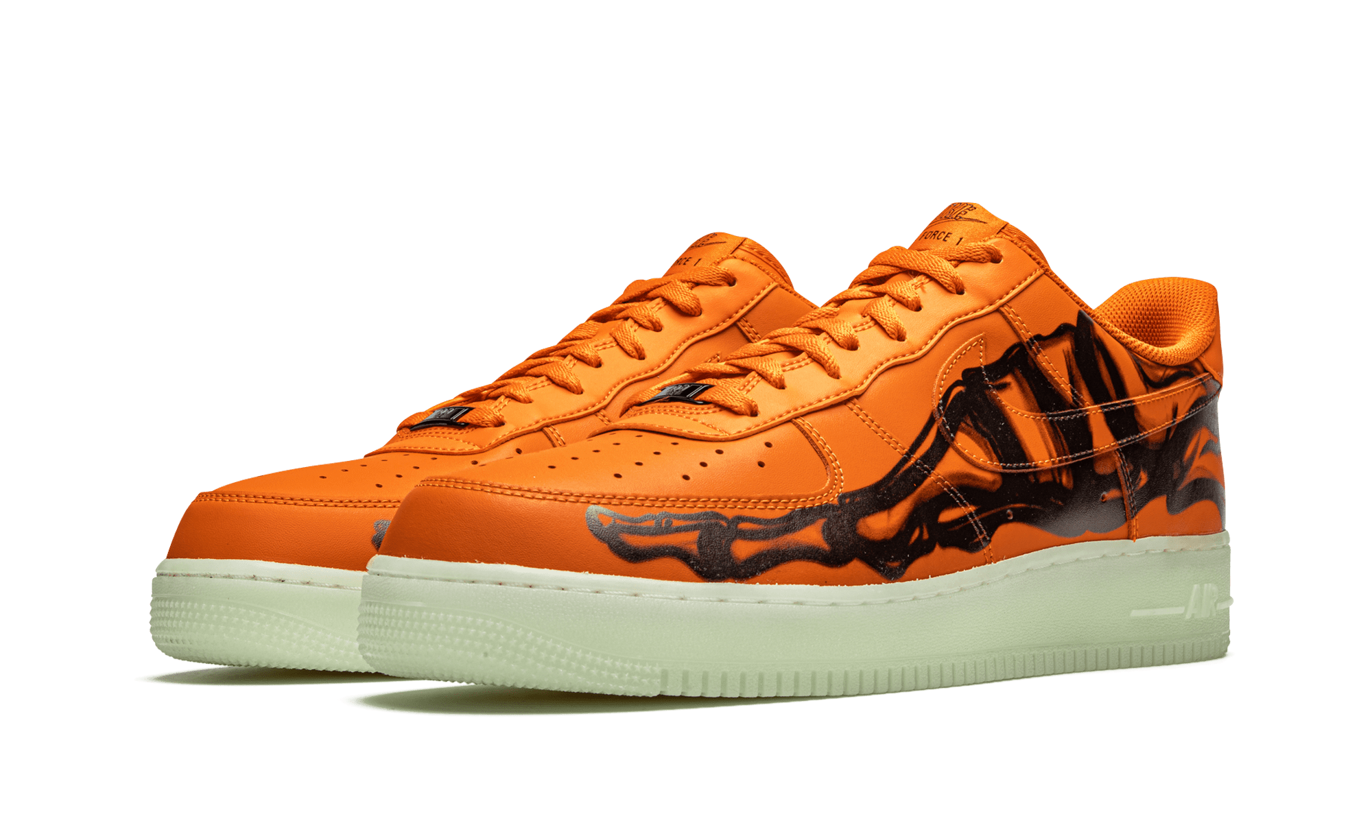 AIR FORCE 1 ORANGE SKELETON