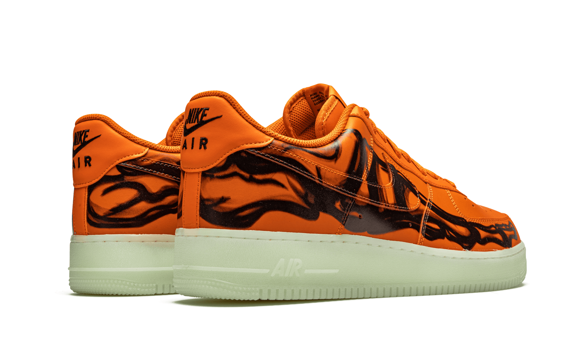 AIR FORCE 1 ORANGE SKELETON