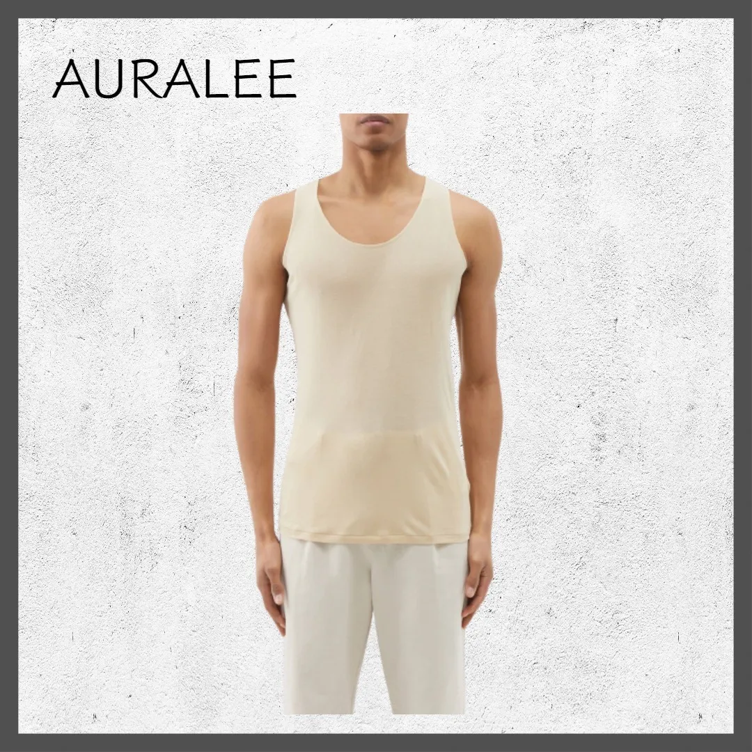 AURALEE  |Plain Cotton Tanks