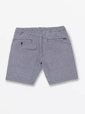 Big Boys Frickin Mix Elastic Waist Shorts - Navy