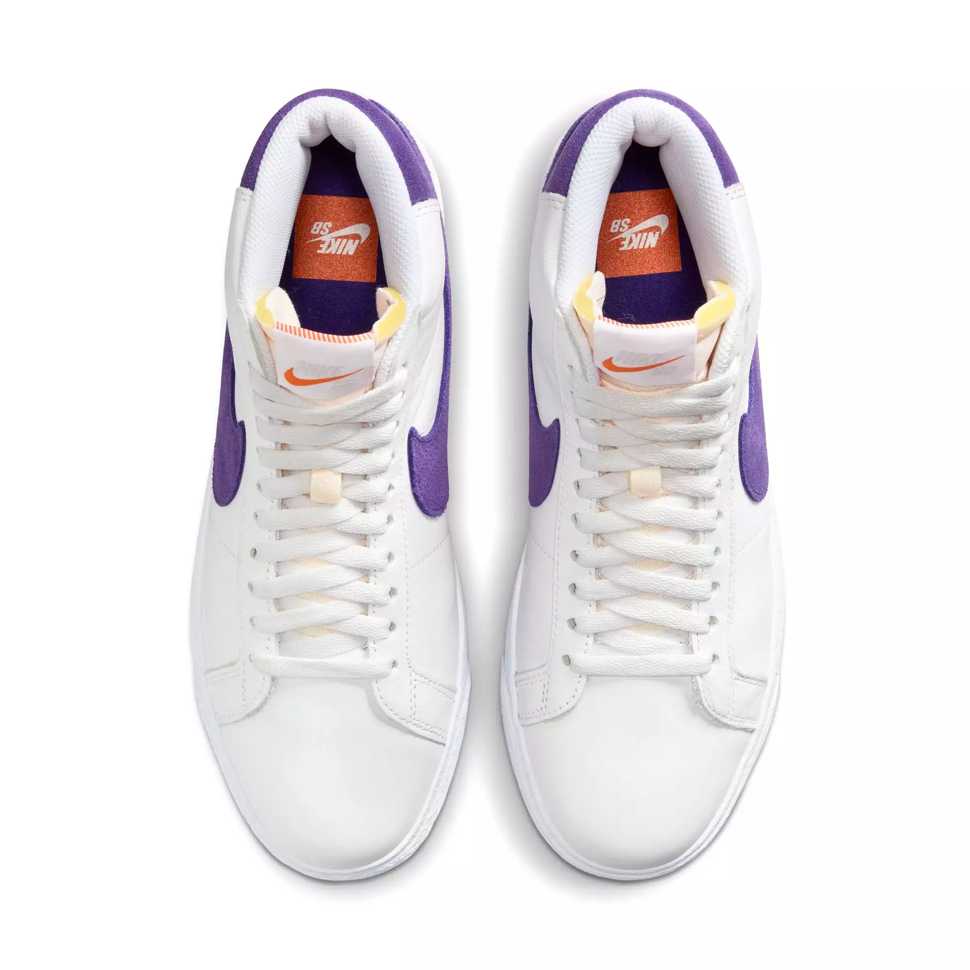 BLAZER MID ISO WHITE / COURT PURPLE