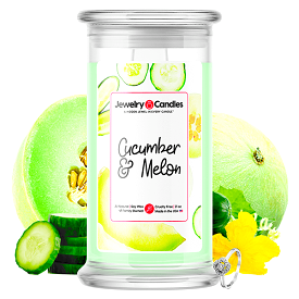 Cucumber & Melon Jewelry Candle Jewelry Candle Made in USA