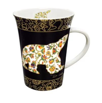 Dawn Oman Spring Bear Porcelain Mug