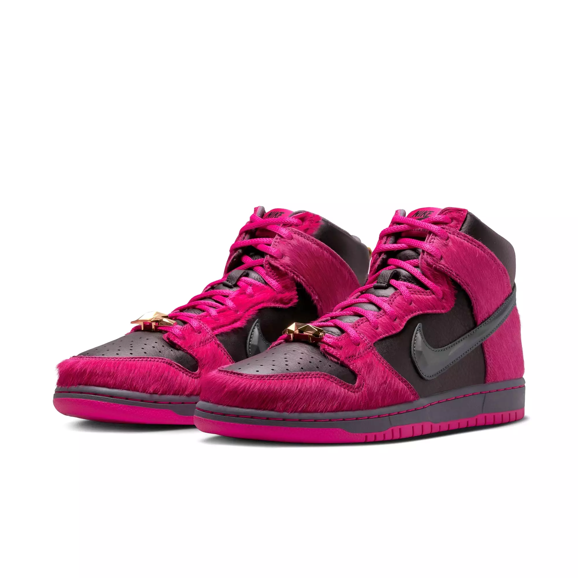 DUNK HIGH X RUN THE JEWELS ACTIVE PINK / BLACK - METALLIC GOLD