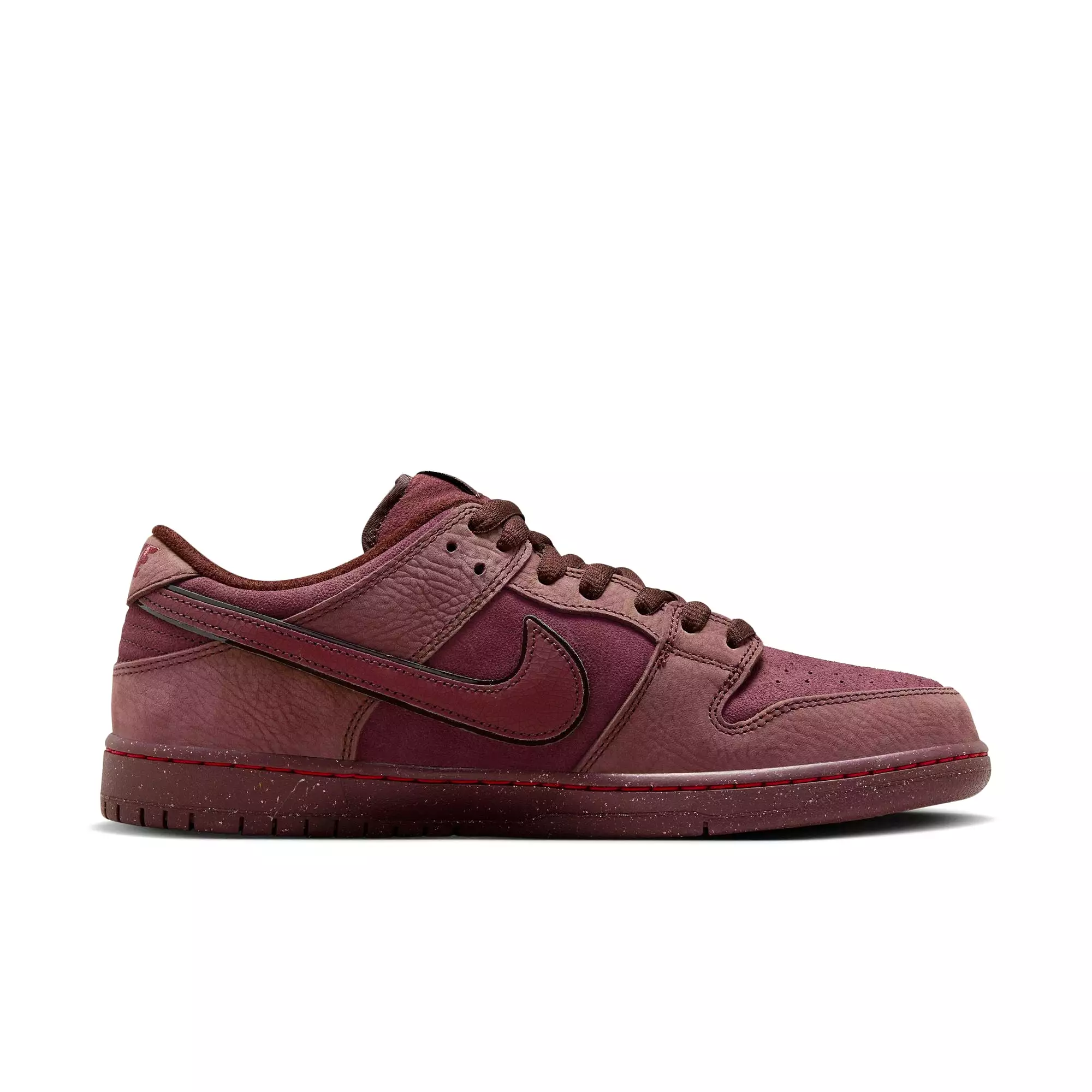 DUNK LOW PRM BURGUNDY CRUSH / DARK TEAM RED / EARTH