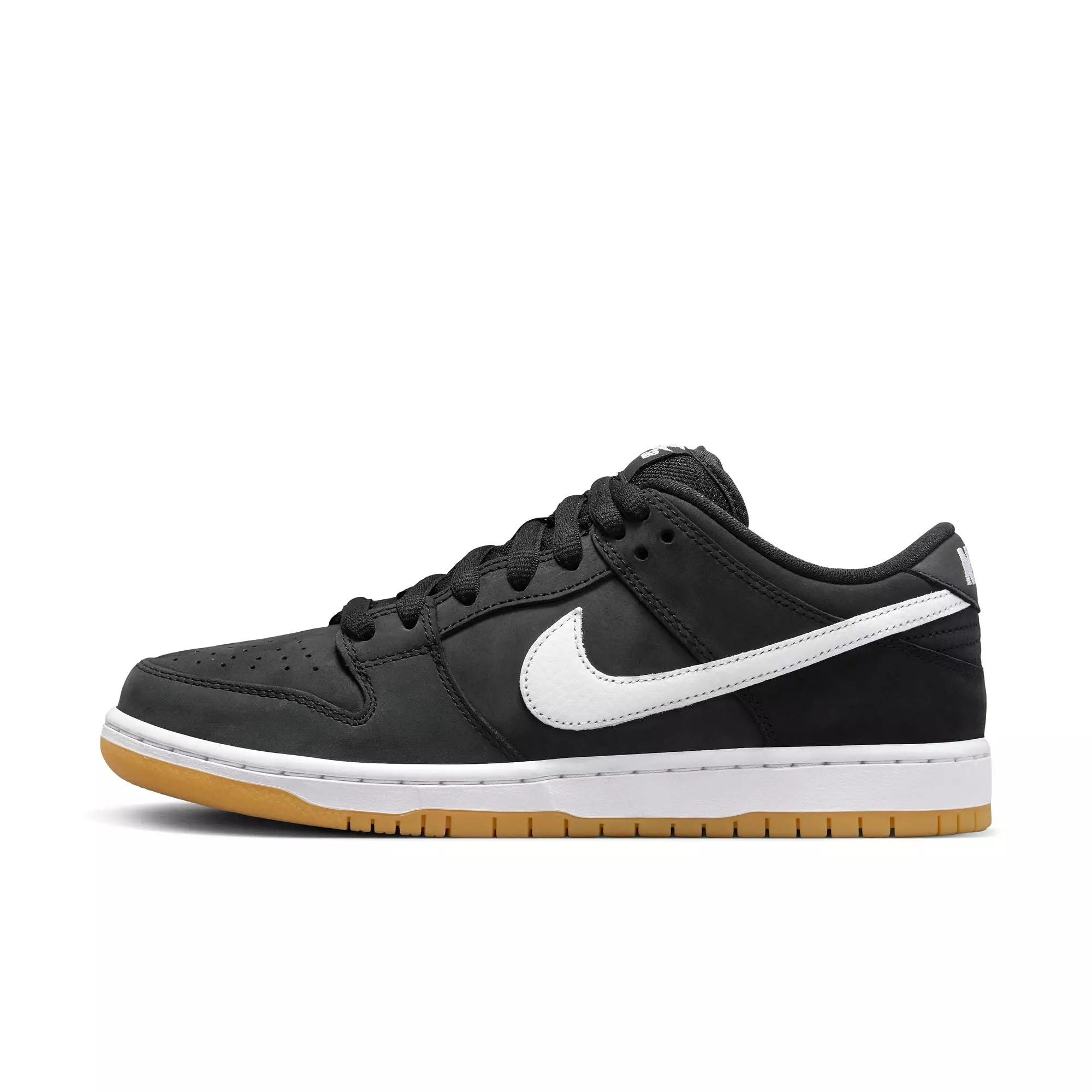 DUNK LOW PRO ISO BLACK / WHITE / GUM LIGHT BROWN