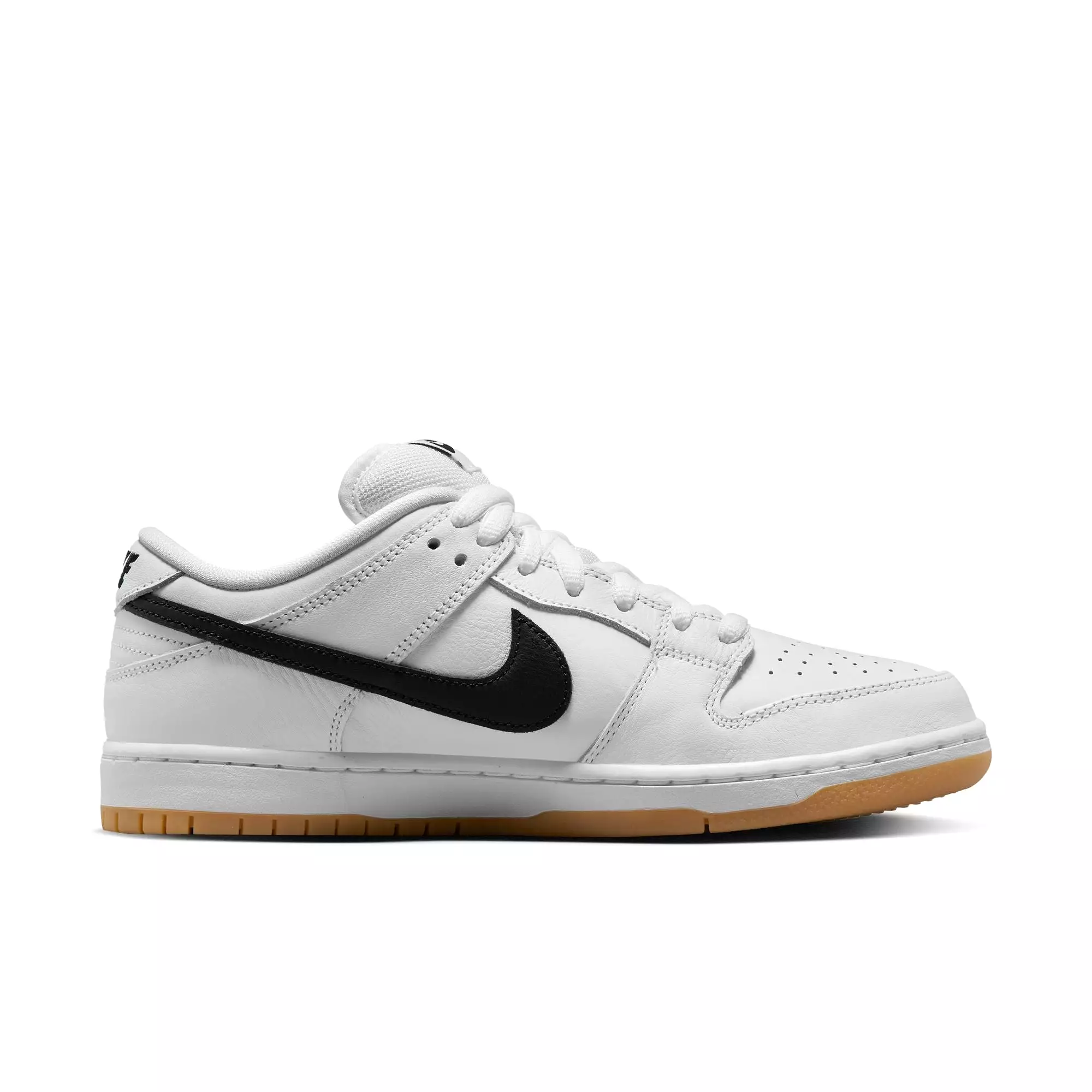 DUNK LOW PRO ISO WHITE / BLACK / GUM LIGHT BROWN