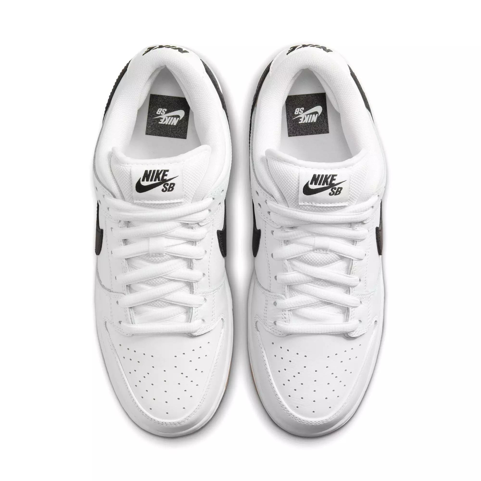 DUNK LOW PRO ISO WHITE / BLACK / GUM LIGHT BROWN