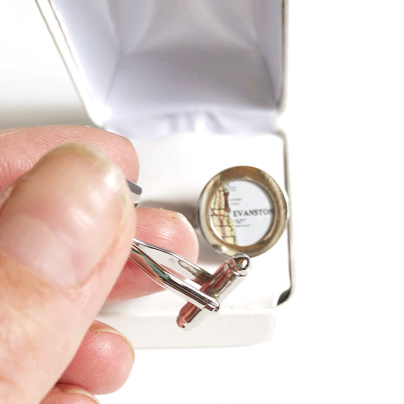 Evanston Map Cufflinks