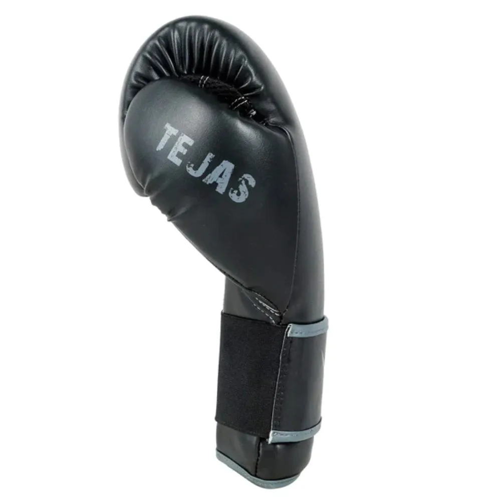 Invincible Tejas Fitness Training Boxing Gloves (Black/Grey)