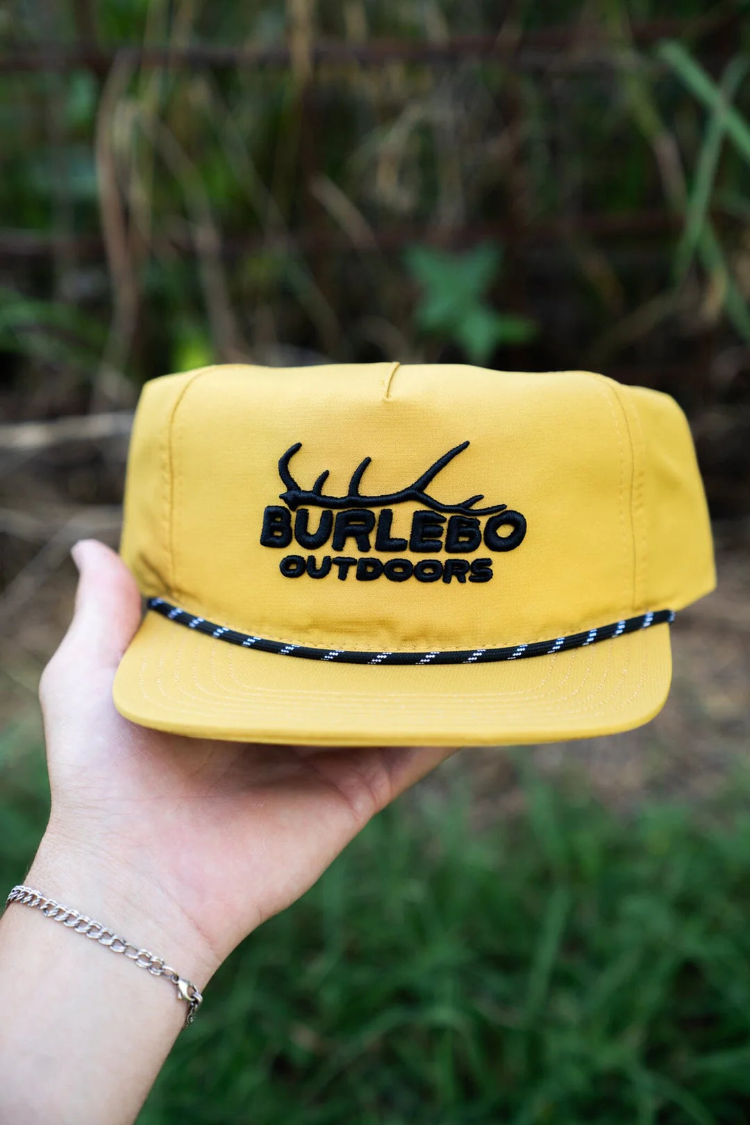 Mustard Elk Horn Cap * Burlebo