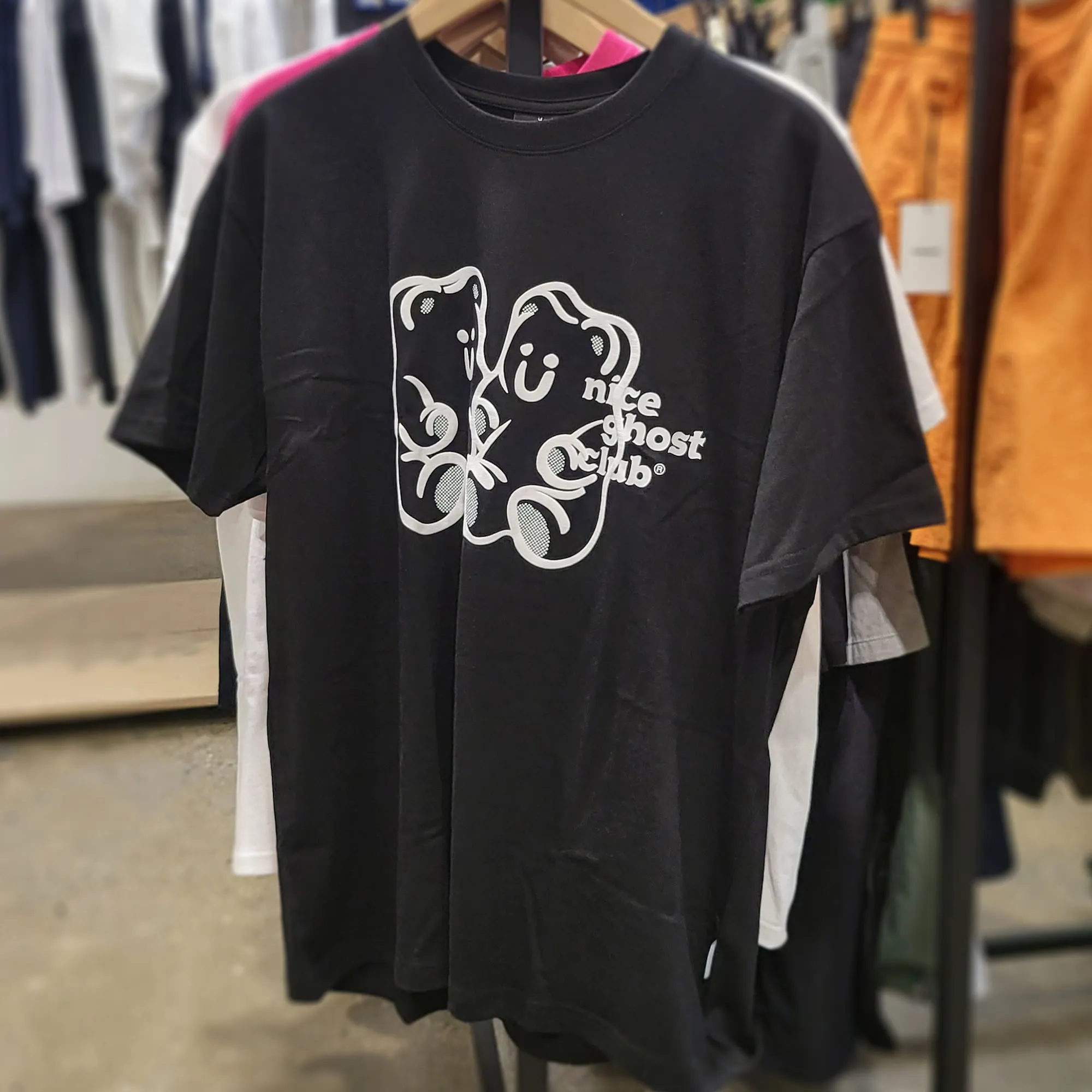 Nice Ghost Club  |[ NICE GHOST CLUB]★24SS★ GUMMY GEAR&LOGO TEE