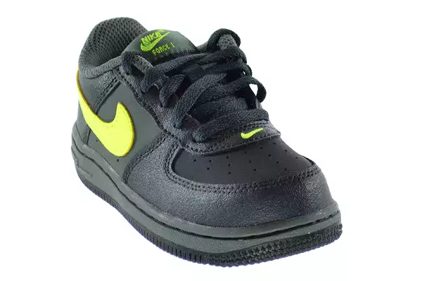 Nike Air Force 1 (TD) Baby Toddlers Sneakers Black Pine/Volt-Dark Green