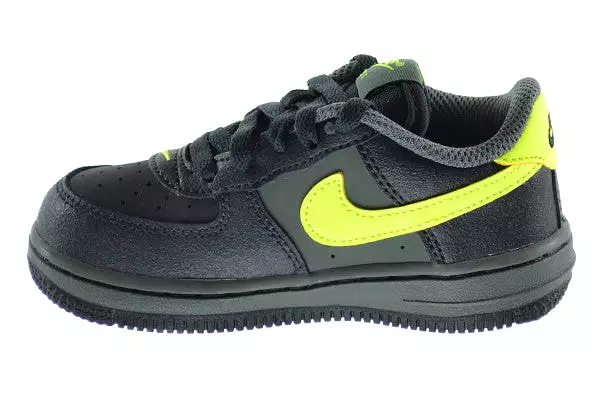 Nike Air Force 1 (TD) Baby Toddlers Sneakers Black Pine/Volt-Dark Green