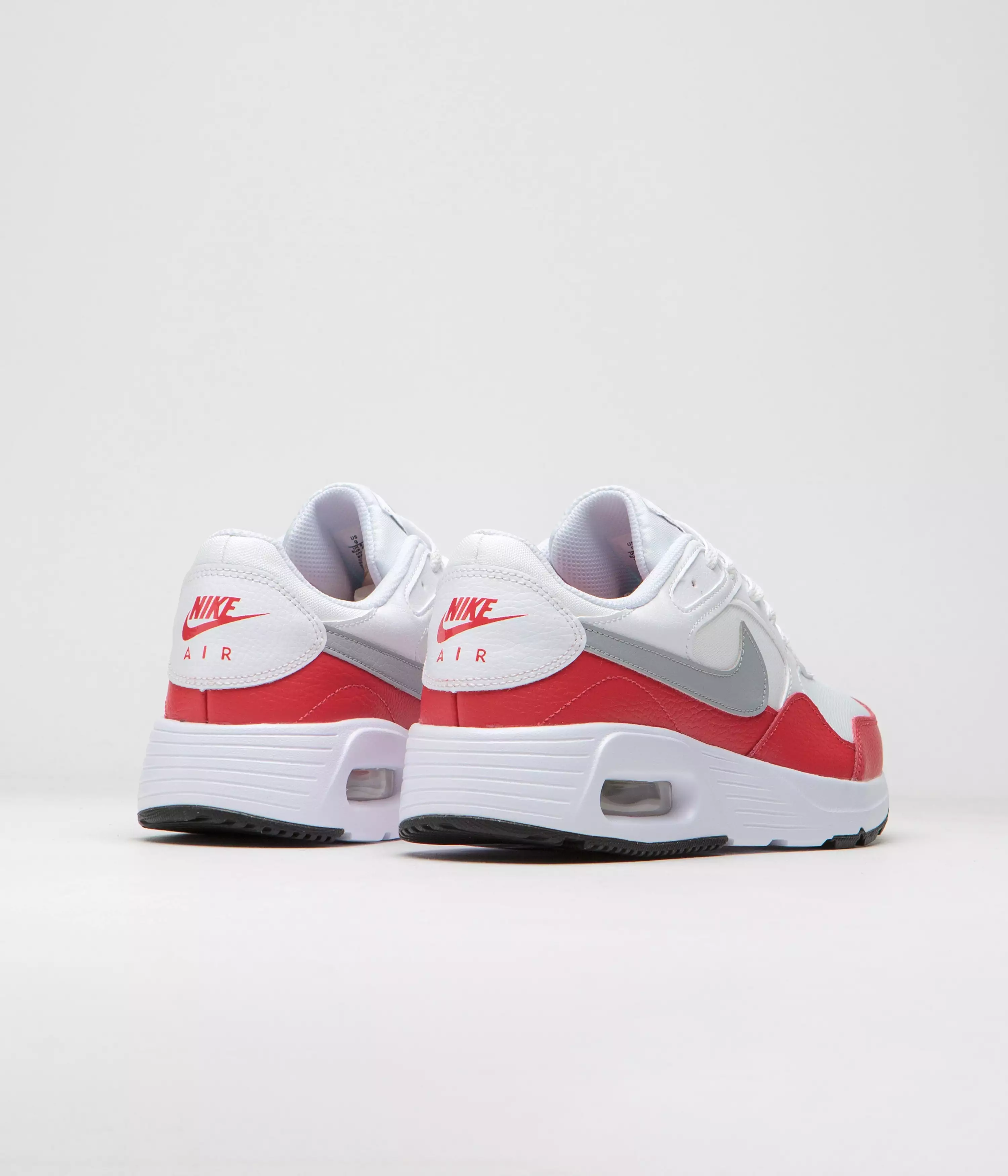 Nike Air Max SC Shoes - White / Wolf Grey - University Red - Black