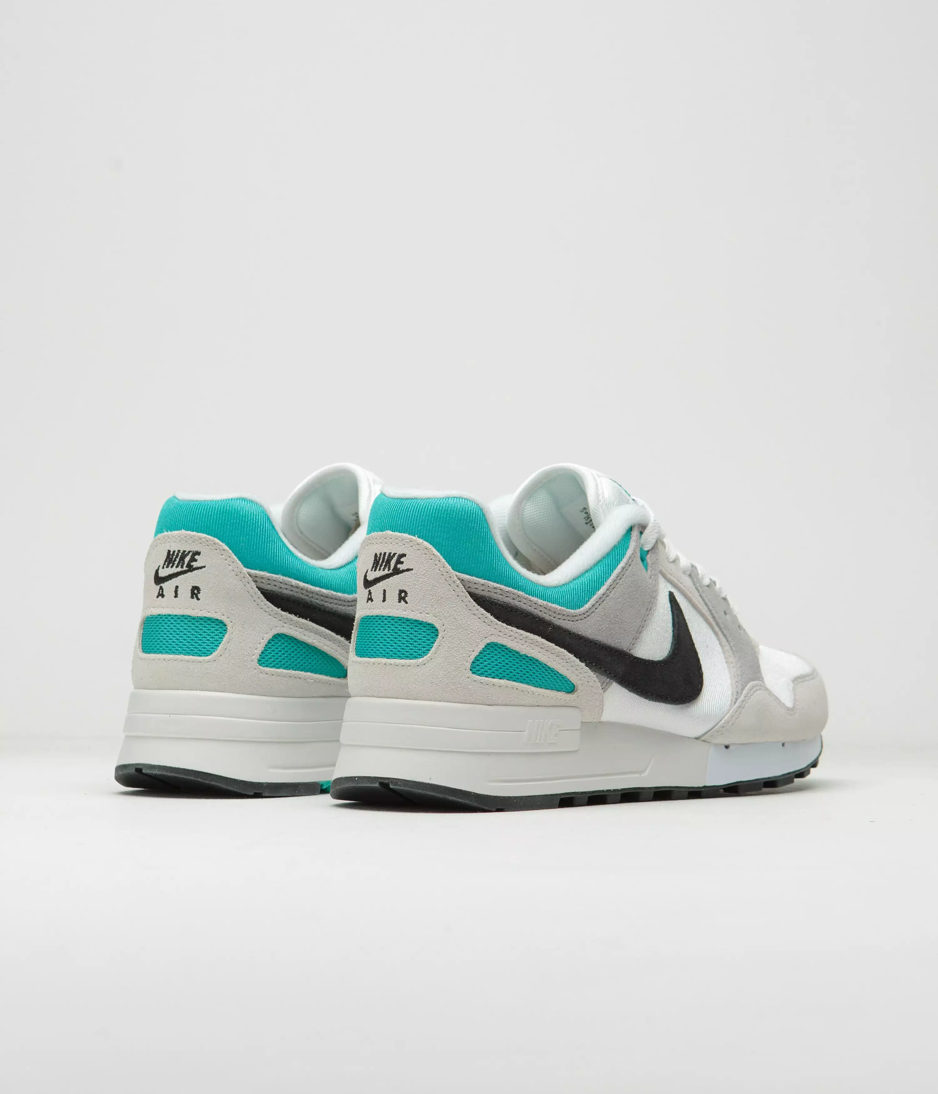 Nike Air Pegasus '89 Shoes - White / Black - Platinum Tint - Dusty Cactus