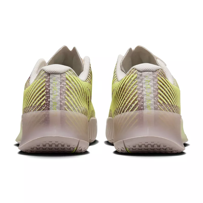 Nike Court Air Zoom Vapor 11 Premium Women Hard Court Tennis Shoes - Phantom/Barely Volt-Platinum Violet