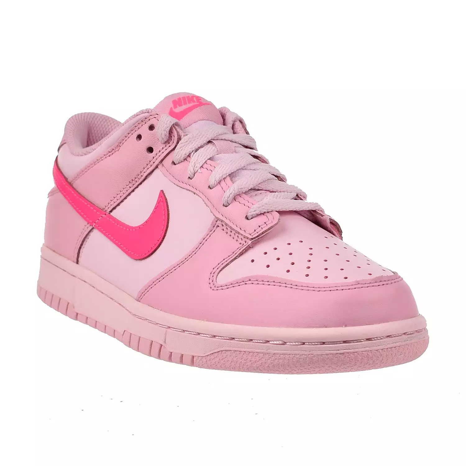 Nike Dunk Low (GS) Big Kids' Shoes Triple Pink