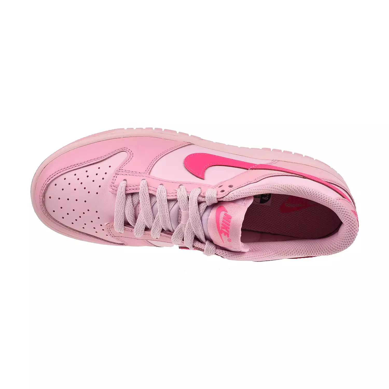 Nike Dunk Low (GS) Big Kids' Shoes Triple Pink