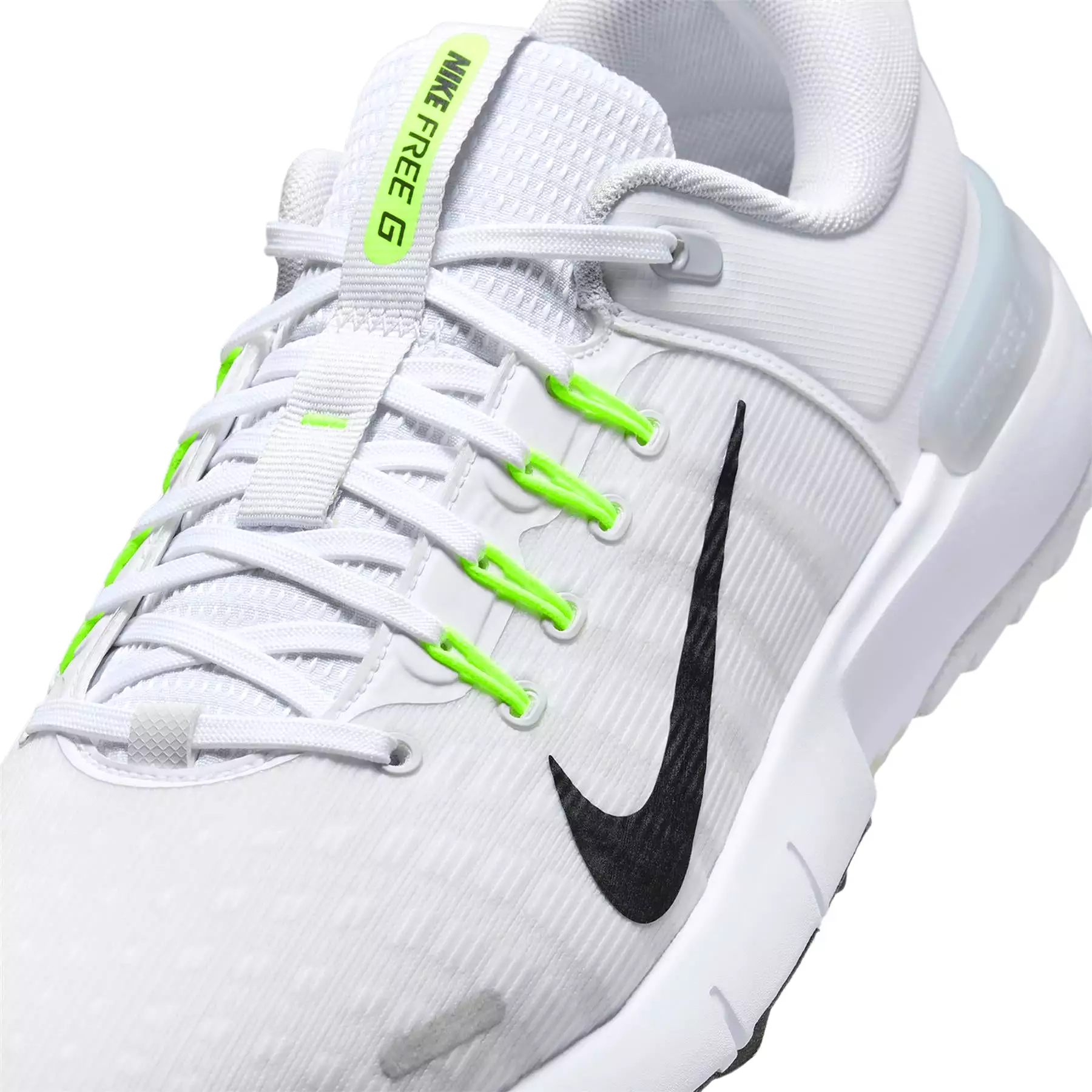 Nike Free Golf Shoes White/Grey - SU24