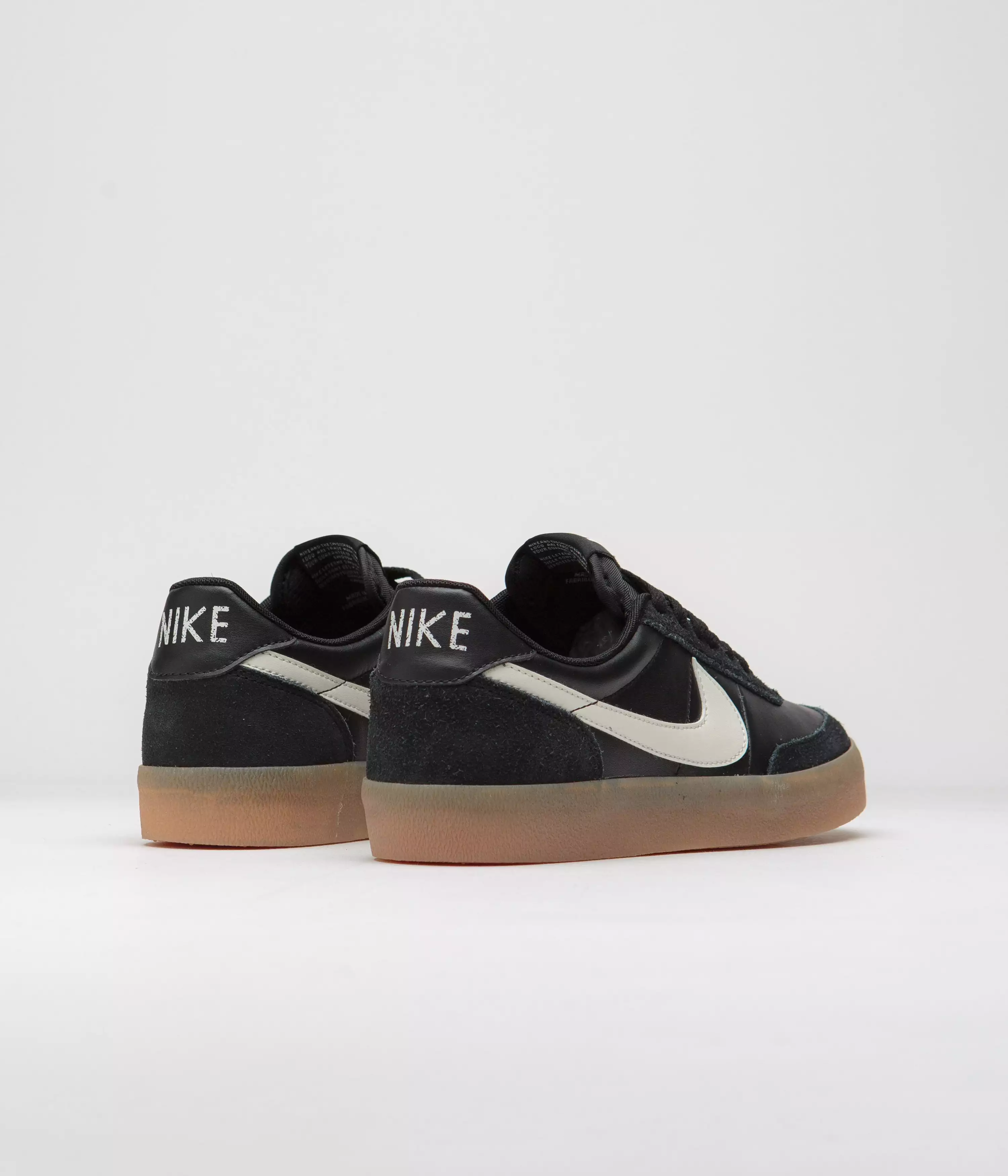 Nike Killshot 2 Leather Shoes - Black / Sail - Gum Yellow