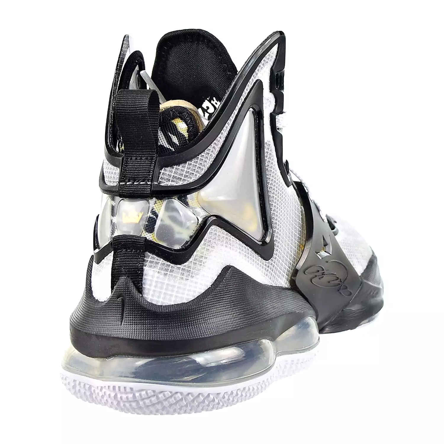 Nike Lebron 19 SE (GS) Big Kids' Shoes White-Metallic Gold-Black