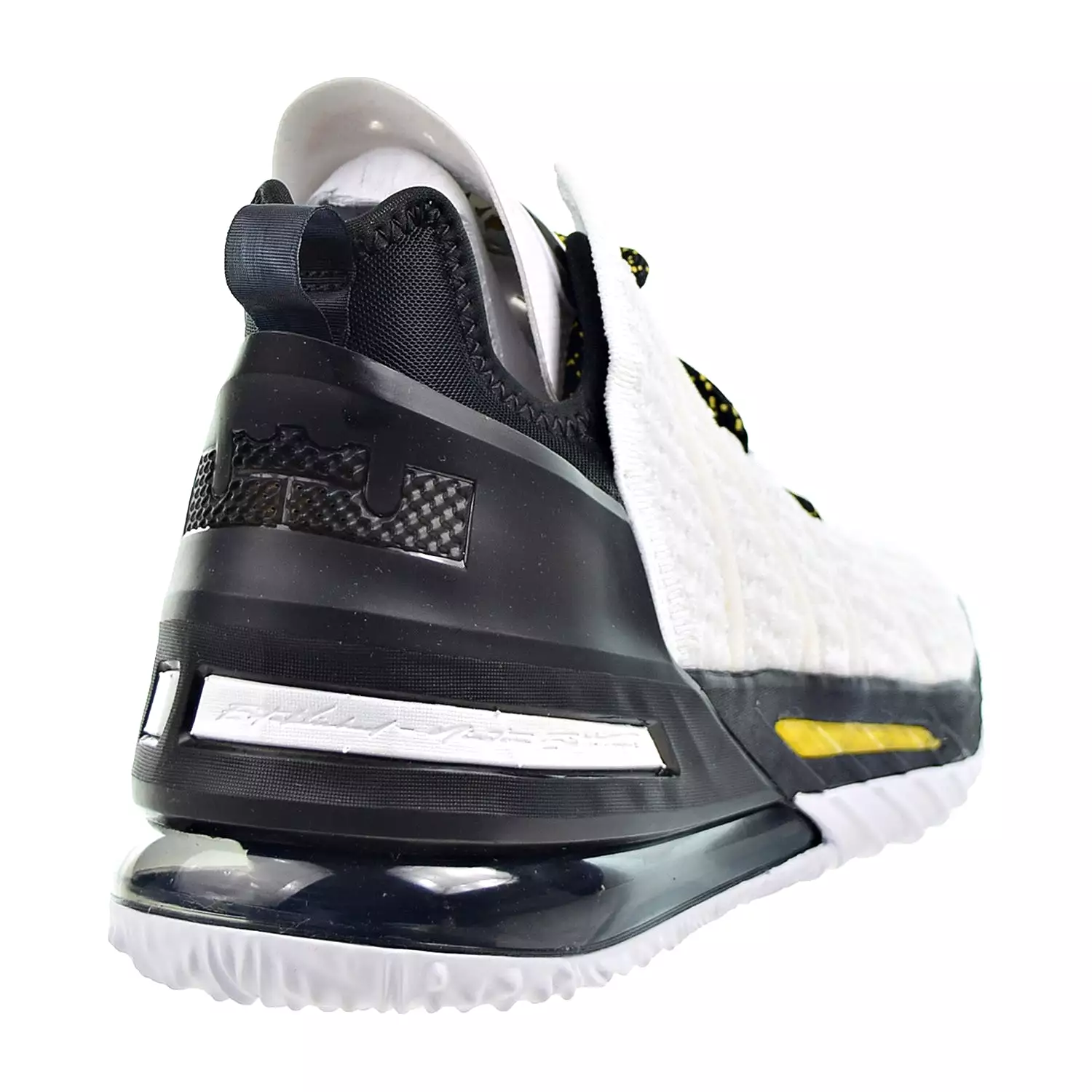 Nike Lebron XVIII 18 Home Men's Basketball Shoes White-Black-Amarillo