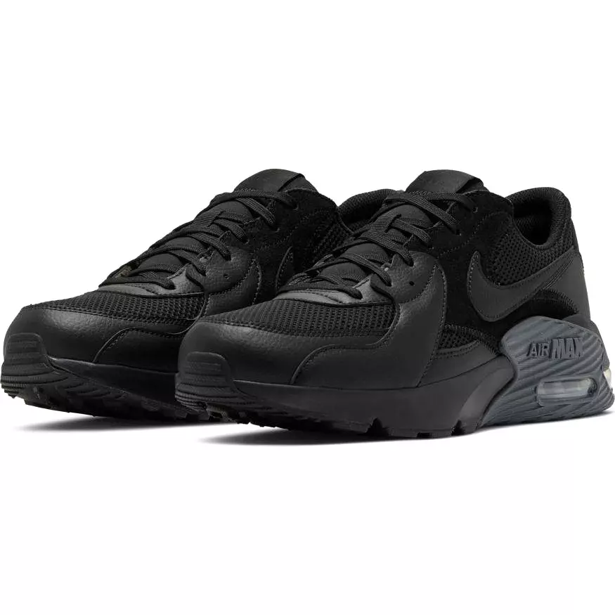 NIKE MEN'S AIR MAX EXCEE TRIPLE BLACK SHOE