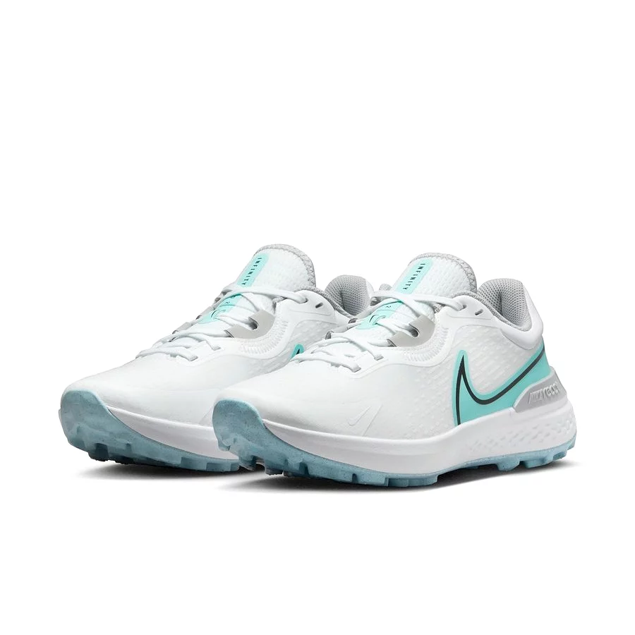 Nike Men's Infinity Pro 2 Men's Golf Shoes - White/Copa