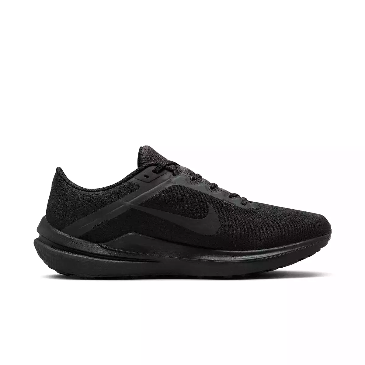 NIKE MEN'S WINFLO 10 TRIPLE BLACK ROAD RUNNING SHOES