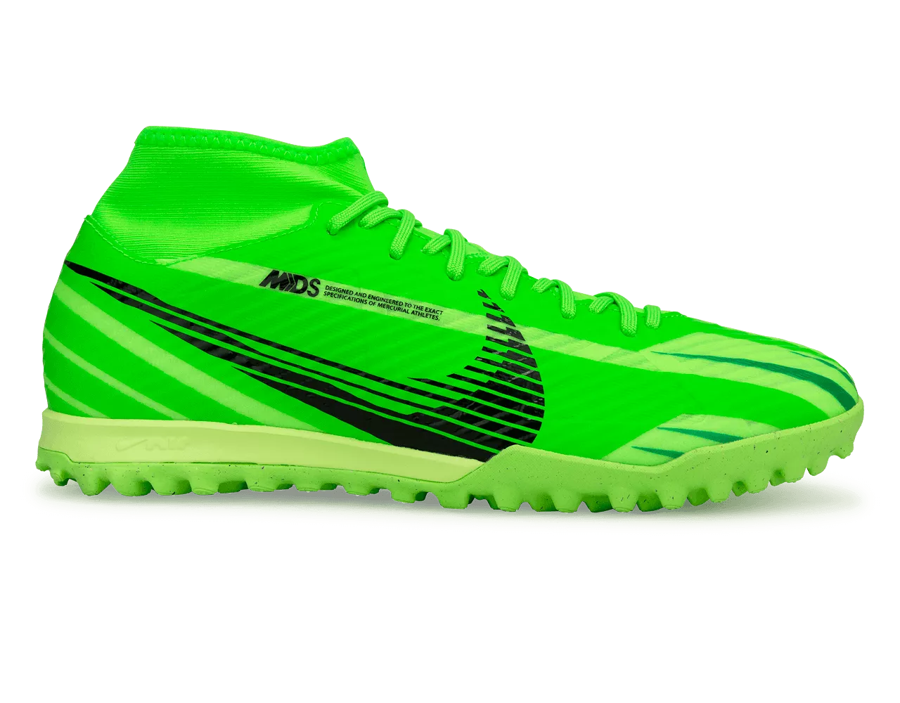 Nike Men's Zoom Mercurial Superfly 9 Academy MDS TF Green Strike/Black