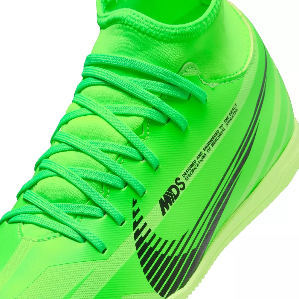 Nike Mercurial Superfly 9 Club Dream Speed Jnr IC Indoor Football Shoes (Green Strike/Black)