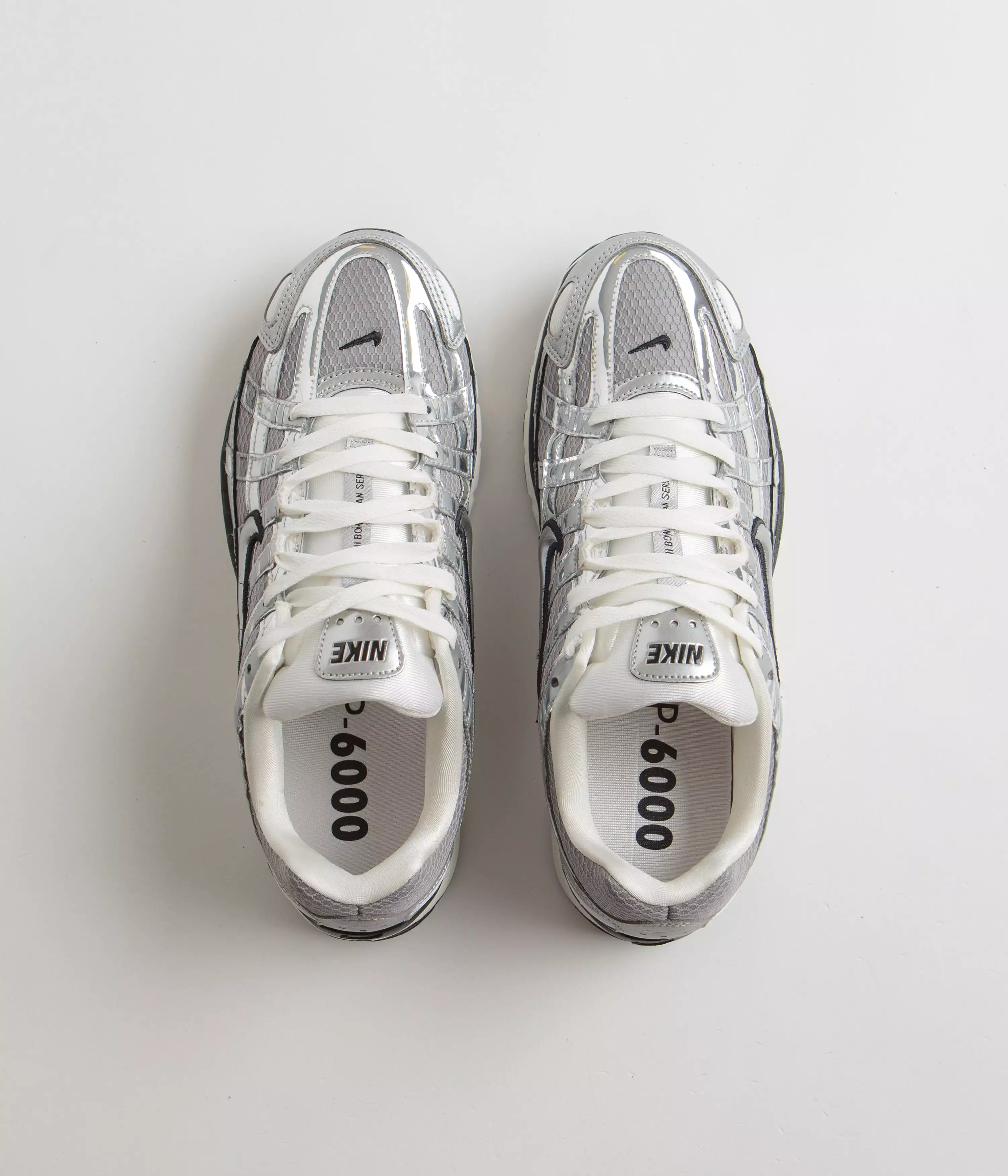 Nike P-6000 Shoes - Metallic Silver / Metallic Silver - Sail