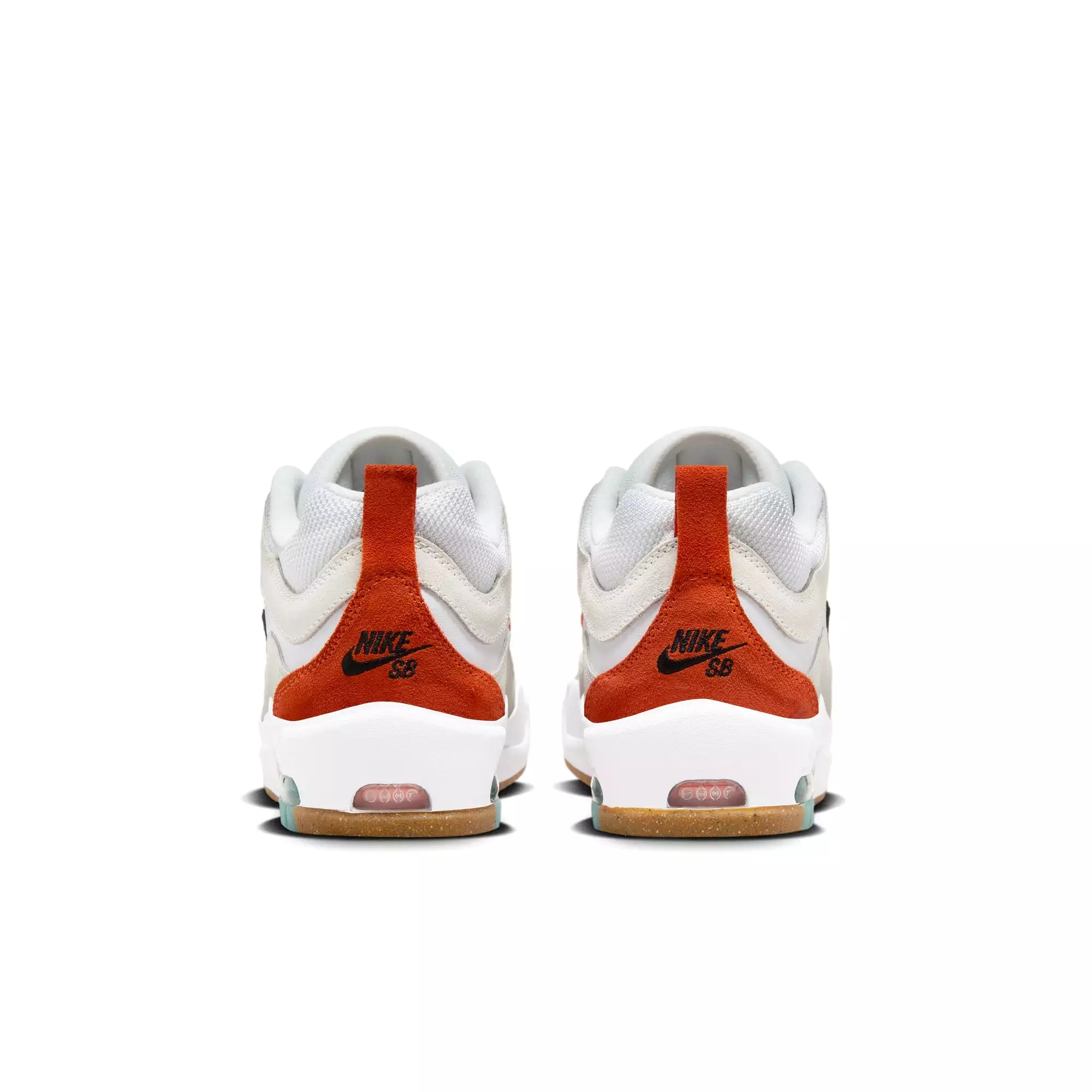 Nike SB Air Max Ishod - White/Orange Summit-White-Black