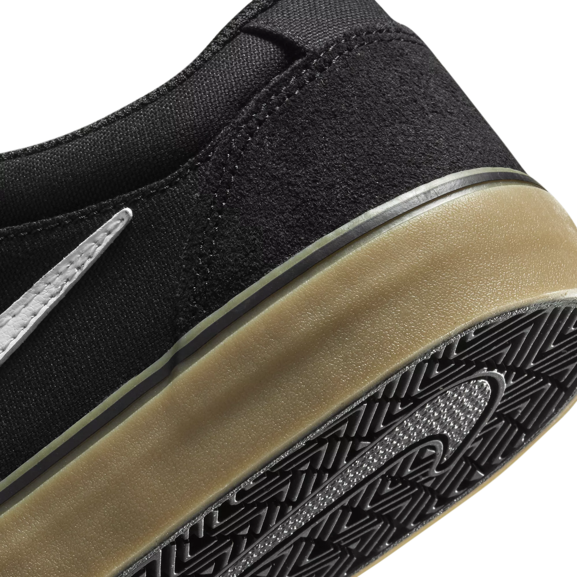 Nike SB Chron 2 - Black/White-Black-Gum Lt. Brown