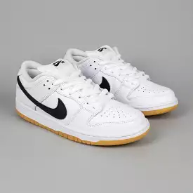 Nike SB Dunk Low Pro Shoes White/Black-White