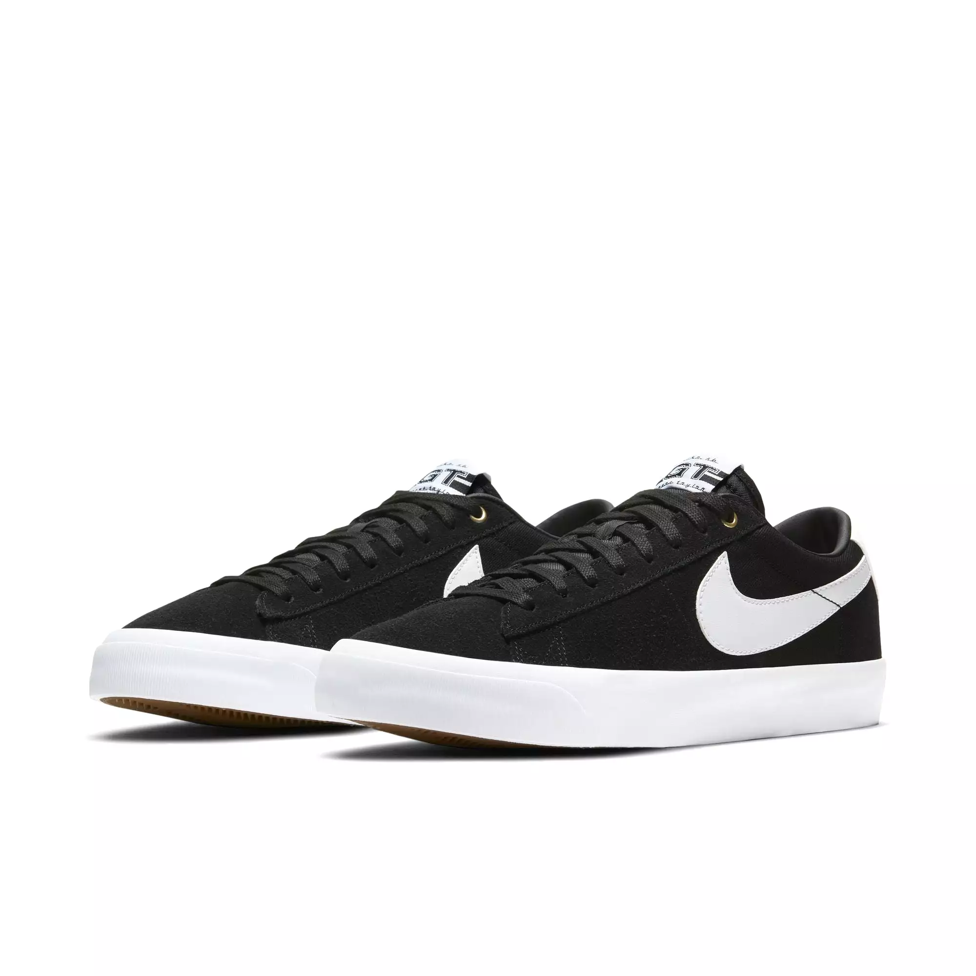 Nike SB Zoom Blazer Low Pro GT - Black/White-Black-Gum Lt. Brown