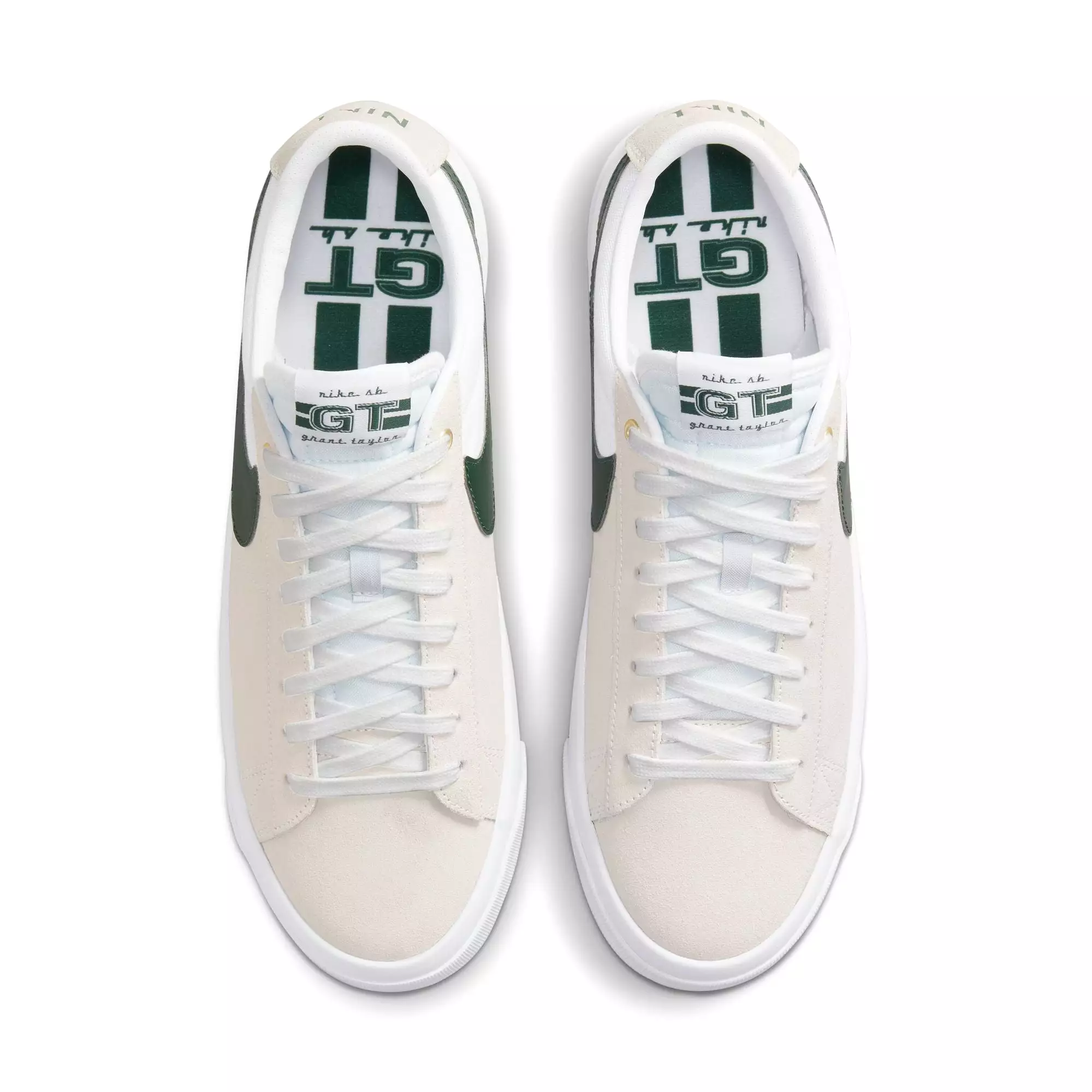 Nike SB Zoom Blazer Low Pro GT - White/Fir-White-Gum Lt.Brown