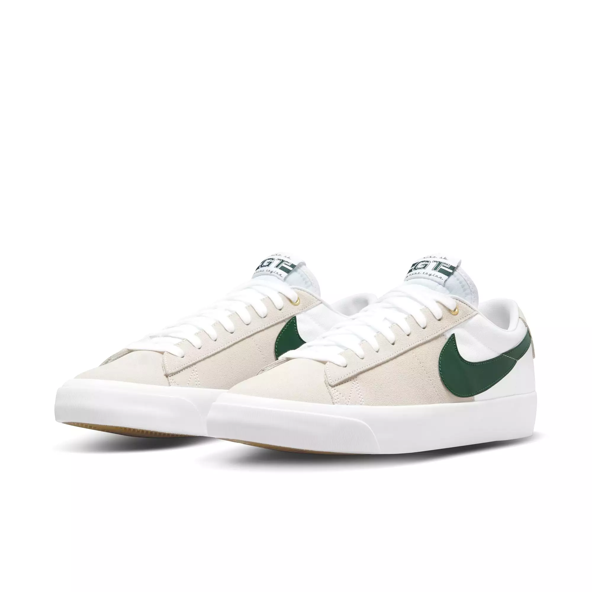 Nike SB Zoom Blazer Low Pro GT - White/Fir-White-Gum Lt.Brown