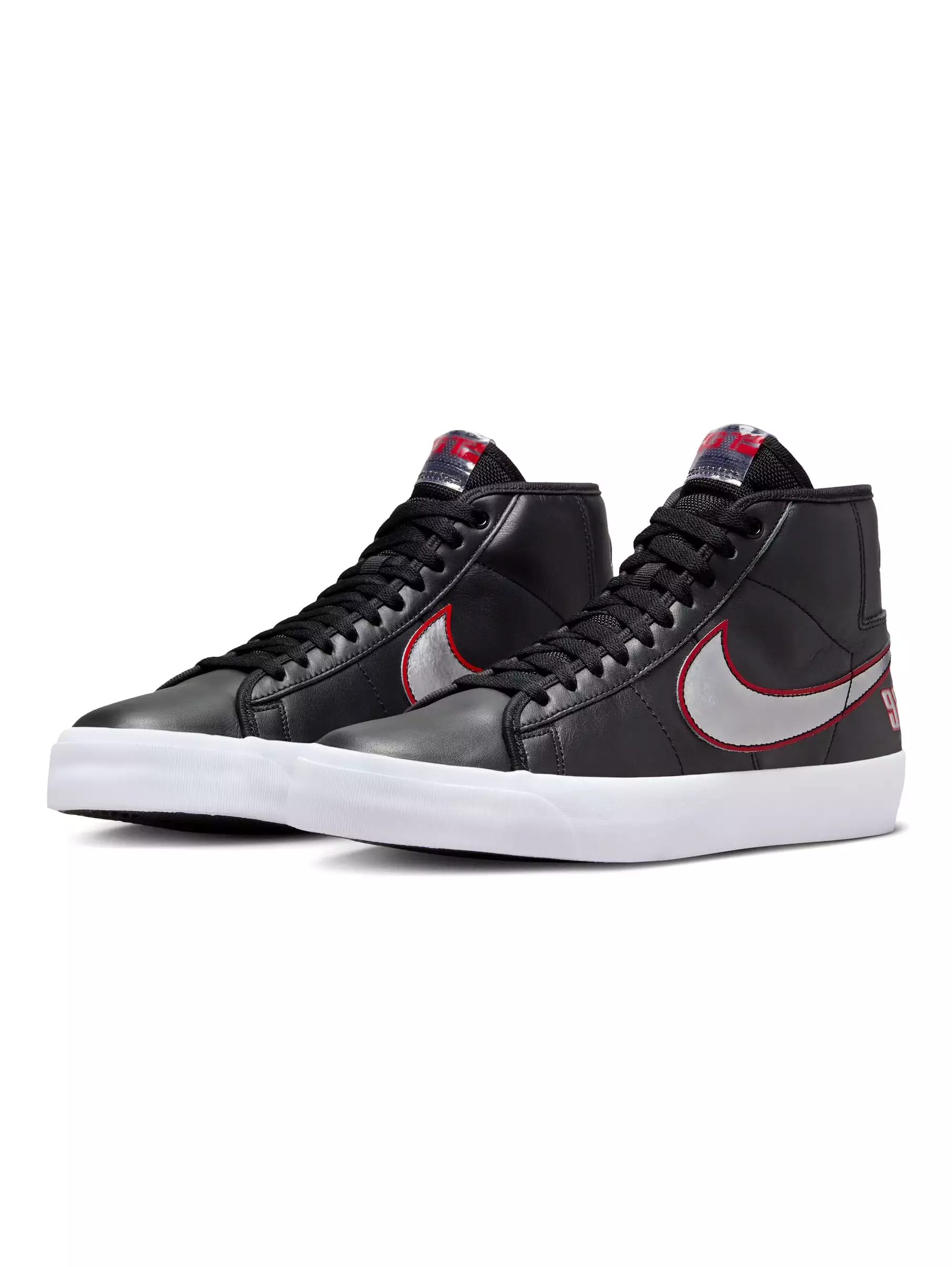 Nike SB Zoom Blazer Pro Mid GT Black/Metallic Silver