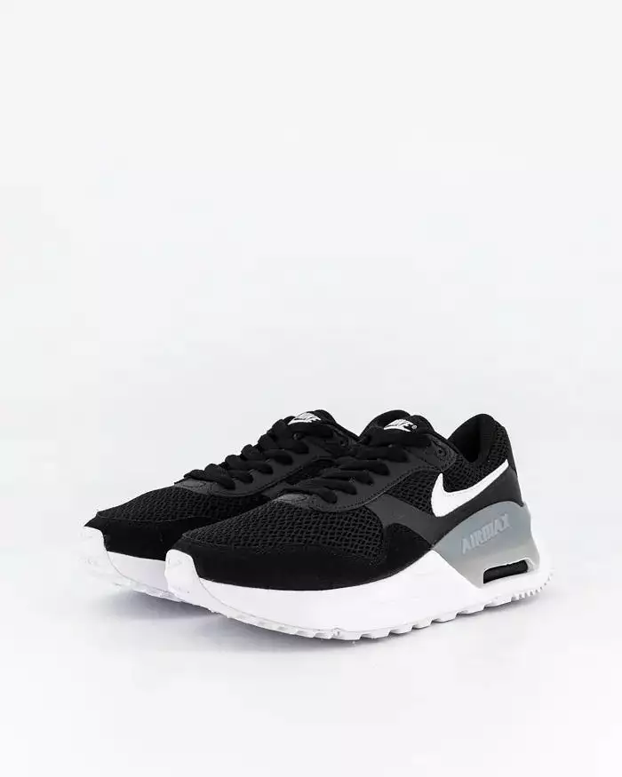 NIKE WOMEN'S AIR MAX SYSTM BLACK SHOES