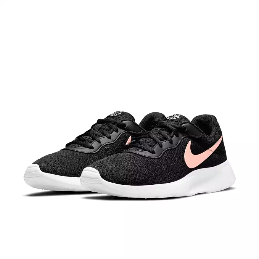 NIKE WOMEN'S TANJUN BLACK/BRONZE SHOES