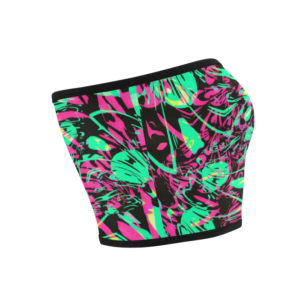 Psychedelic Fractal Bandeau Top