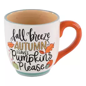 Pumpkins Please Mug