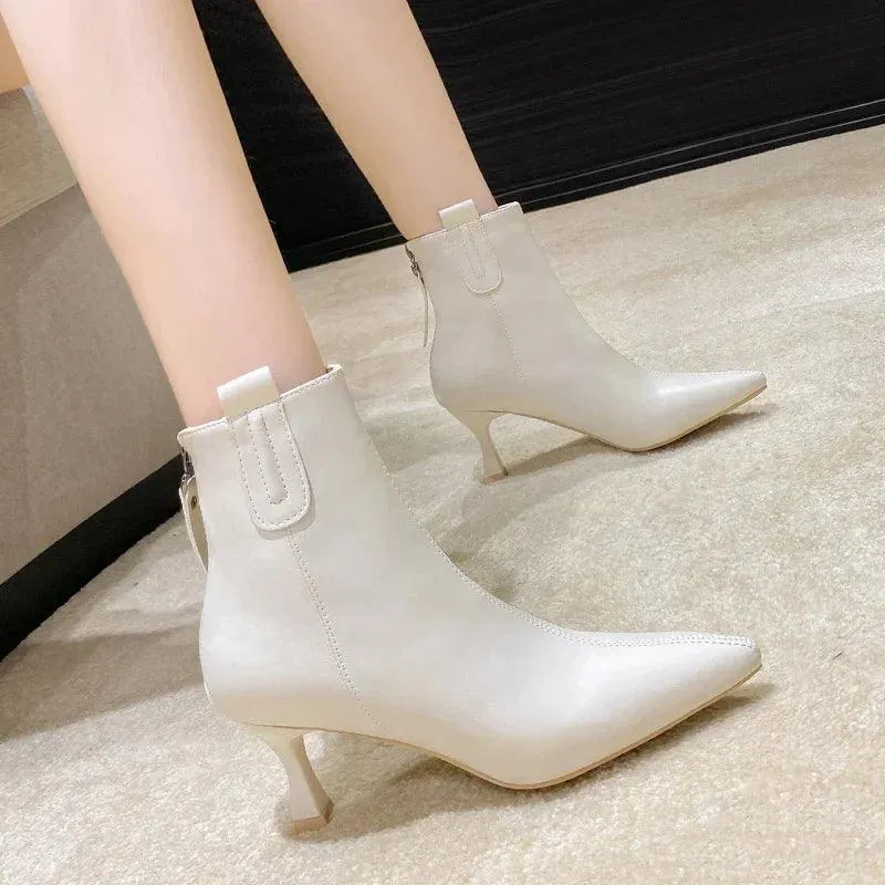 Short Plush Snow Boots Women Ankle Boots