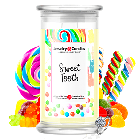 Sweet Tooth Jewelry Candle Made in USA