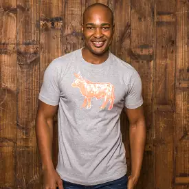 Vibrant Wash Nguni Crew Tee Vervet